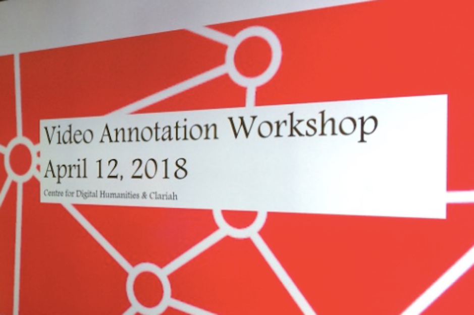 Video annotation workshop